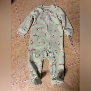 Carter's Mint Green Footie